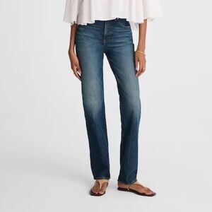 Madewell Medium Wash Straight Leg Jeans